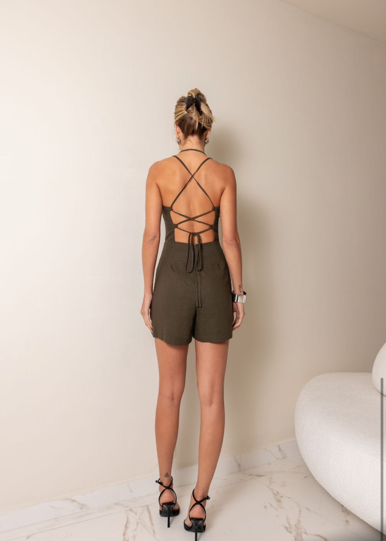 Vicky Romper Straps on The Back - Sednna #Brazilianproducts