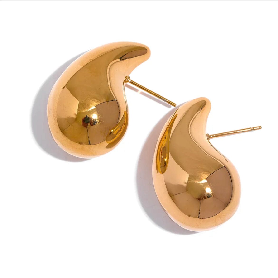 Tear Drop Stainless Steel Earrings - Sednna #Brazilianproducts