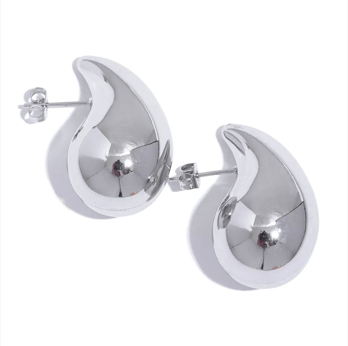 Tear Drop Stainless Steel Earrings - Sednna #Brazilianproducts