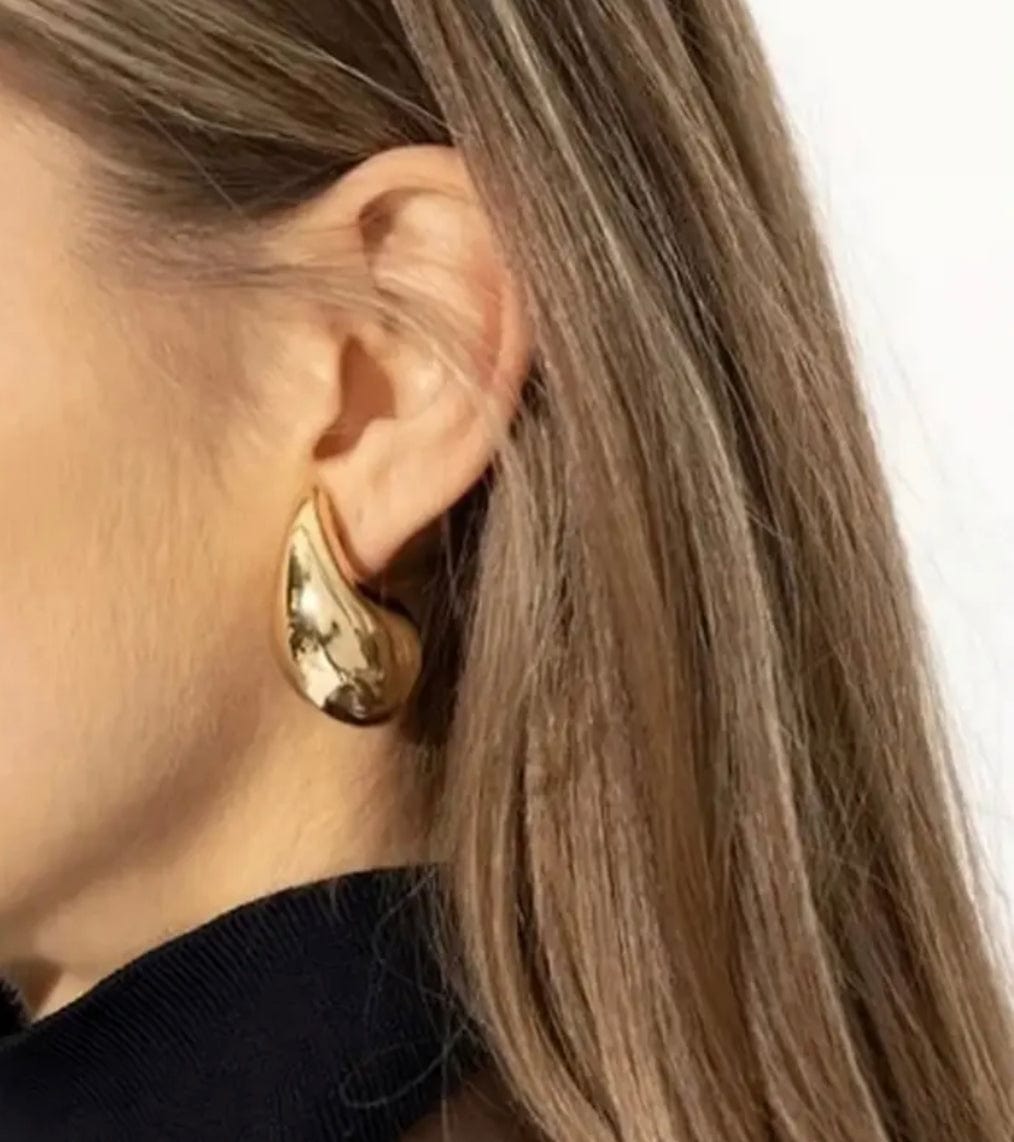 Tear Drop Stainless Steel Earrings - Sednna #Brazilianproducts