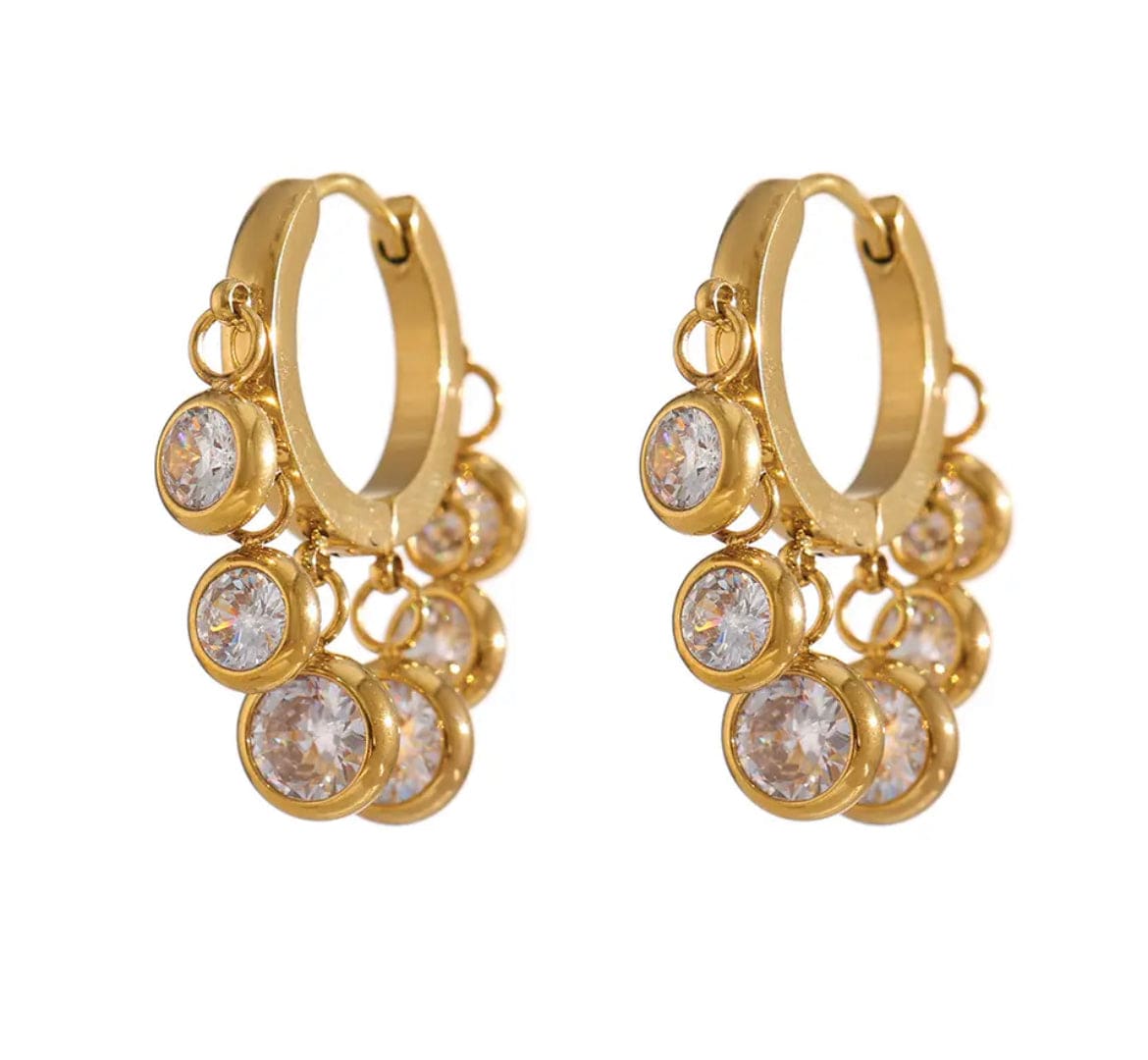 Rattle Hoops Earrings - Sednna #Brazilianproducts