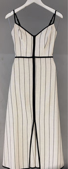 Striped Brazilian Midi Dress - Sednna  #Brazilianproducts