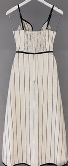 Striped Brazilian Midi Dress - Sednna  #Brazilianproducts