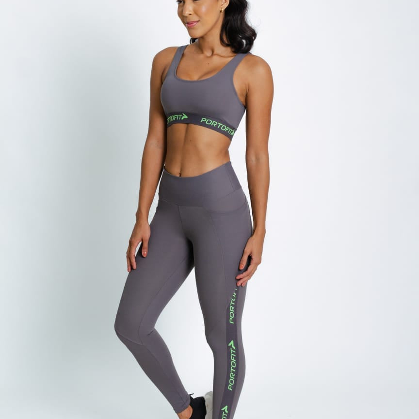 Portofit Fitness Outfits Absolute Crop Top and Legging Set