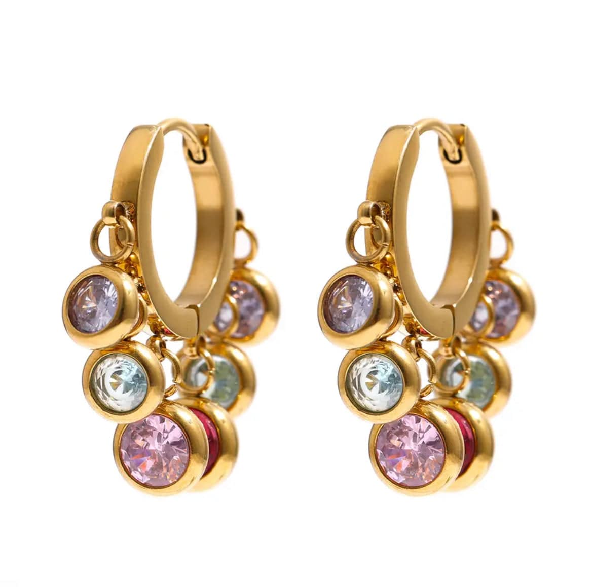 Rattle Hoops Earrings - Sednna  #Brazilianproducts