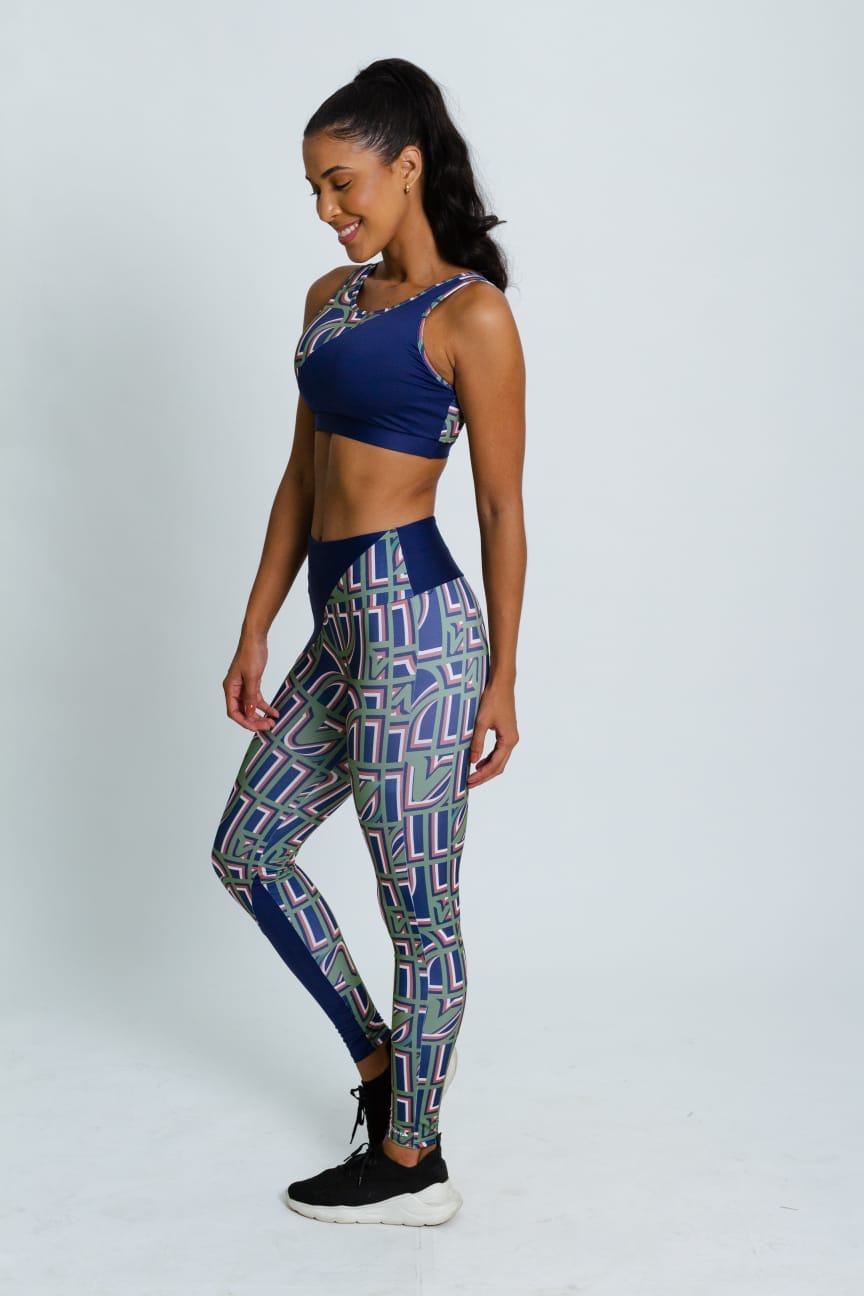 Portofit Fitness Outfits Spry Tops and Leggings Set