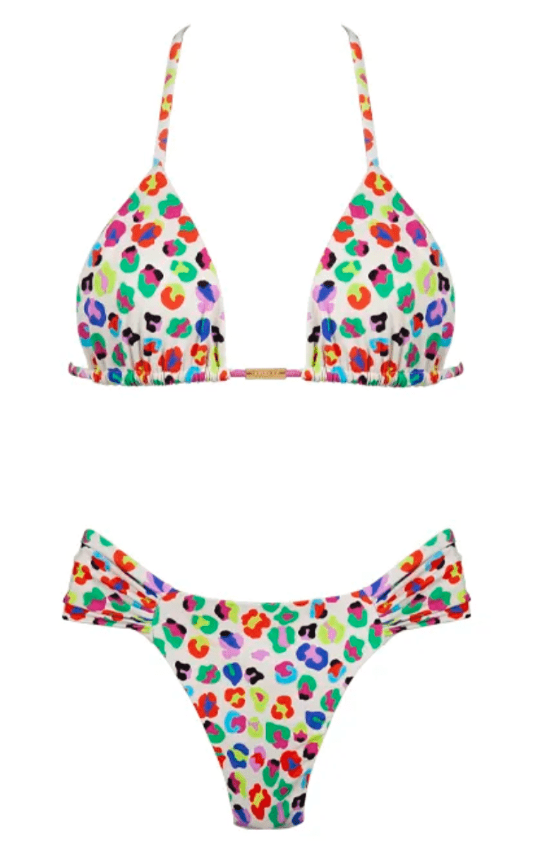 Sunweek Bikinis Small / Colorful Animal Print Vivali Classic Butterfly Bikini Set